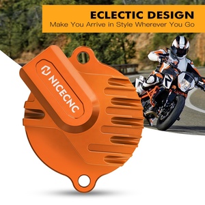 Couvercle de capuchon de filtre à huile moteur NiceCNC pour <span class=keywords><strong>KTM</strong></span> <span class=keywords><strong>690</strong></span> Duke/<span class=keywords><strong>SMCR</strong></span>/ Enduro R 2012-2023 Husqvarna 701 Supermoto 2016-2023 GasGas ES700 - Product Image 3
