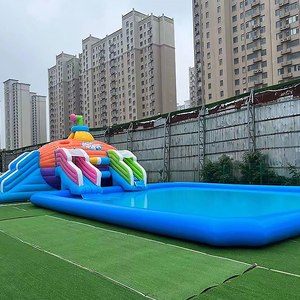 Glissière d'eau <span class=keywords><strong>gonflable</strong></span> d'arbre tropical de double <span class=keywords><strong>toboggan</strong></span> en gros pour des affaires de location - Product Image 3