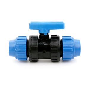 Vanne de raccordement rapide PE-PE par compression HYRT 90mm PN16 pour système d'irrigation, Vanne à boisseau sphérique pour l'irrigation - Product Image 4