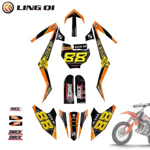 Wasserdichter 3M-Aufkleber für Motorräder, Universelles Zubehör für Pit Dirt Bikes - Product Image 4