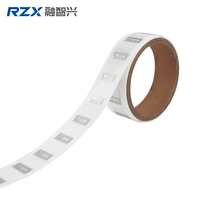 Mini Etiqueta NFC RFID de 13.56MHz, Chip Inlay Resistente al Agua para Sistemas de Control de Acceso y Pago