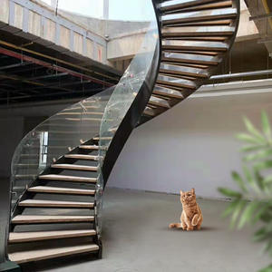 <span class=keywords><strong>Escalier</strong></span> en <span class=keywords><strong>colimaçon</strong></span> incurvé de <span class=keywords><strong>style</strong></span> chinois de célébrité d'Internet pour l'<span class=keywords><strong>escalier</strong></span> d'hôtel de plaque roulée par villa rurale auto-construite - Product Image 4