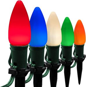 Ampoule de Noël C9 lisse opaque de remplacement à LED à gradation de qualité commerciale UL - Product Image 2