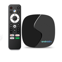 Boîtier TV Android 4K HDR Modèle V96 Quad Core 64 bits Décodage H.264/H.265 1080P 4K 6K 60fps IPTV VOD