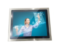 Panel PC Layar Sentuh Pcap Open Frame Tanpa Bezel 19 inci