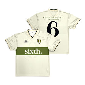 Oem <b>Team</b> Soccer Shirts Sublimation Pattern Embroidery Logo Design Youth Football Jersey - Product Image 4