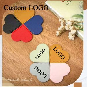 Marcapáginas de Cuero PU de Color Sólido - Grabado Personalizado para Regalos de Formación - Product Image 1
