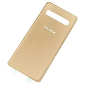 Cover Posteriore di Ricambio in ABS Dorato per Samsung Galaxy S10 5G - Product Image 1