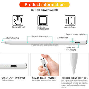 <span class=keywords><strong>Penna</strong></span> Smart WENKU <span class=keywords><strong>Compatibile</strong></span> con <span class=keywords><strong>iPad</strong></span>, <span class=keywords><strong>Penna</strong></span> Attiva con Riconoscimento del Palmo, Stilo per Tablet <span class=keywords><strong>iPad</strong></span> Senza Bluetooth - Product Image 6