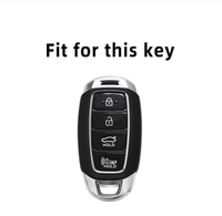 Pour Hyundai i30 Ix35 KONA Encino Solaris Azera Grandeur Ig Accent Santa Fe Palisade TPU porte-clés de voiture porte-clés housse porte-clés