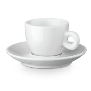 Tazzina, cafetera espresso de cerámica, merchandising personalizado - Product Image 1