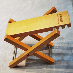 Guitar <b>Footrest</b> Solid Wood Foldable Adjustable Height <b>Footrest</b> Stool for Professional Practice Accessory Bulk - Product Image 5