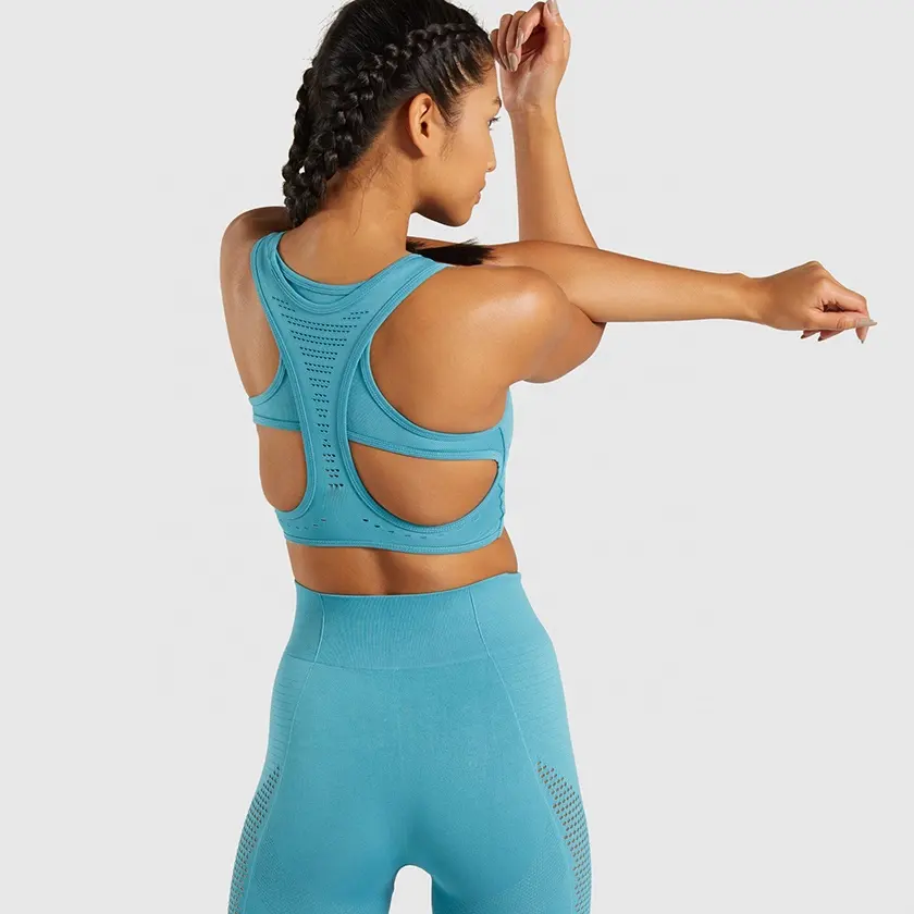 2019 Custom logo manufacturer independent trading workout plus size women online shopping india sportswear bra set