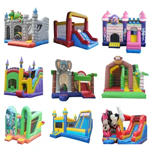 Commercial Air Jump Jumper Inflatable Water Slide Combo Adult Grade Bouncer Bouncy Castle Bounce House Jump With Blower Price