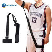 Correcteur de tir au basket-ball réglable, sangle d'entraînement au basket-ball professionnelle avec fermeture à boucle et crochet