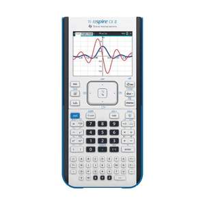 Texas iinstruments Ti-nspire CX II เครื่องคิดเลขกราฟหน้าจอสีเครื่องคิดเลขวิทยาศาสตร์คณิตศาสตร์มือถือสำหรับนักเรียนการศึกษา S - Product Image 1