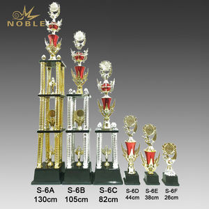 खेल उपहार कस्टम डिजाइन बड़े धातु ट्रॉफी कप - Product Image 5