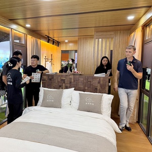 Tienda de Campaña Glamping de Lujo para Safari con Baño - Villa Prefabricada de PVDF y PVC para Resorts - Product Image 5