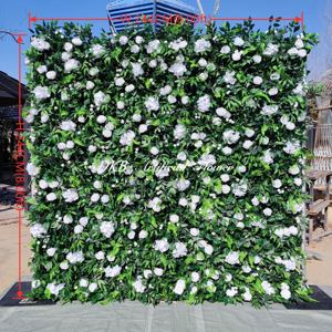 Decoración de pared de flores populares, pared de césped artificial, decoración de flores de pared de plantas de interior para el hogar - Product Image 2