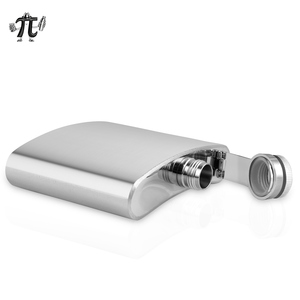 Cấp thực phẩm thép không gỉ 1oz 18OZ Hip Flask cá nhân ngoài trời Pocket kim loại Wine Bottle Flask cho rượu - Product Image 3