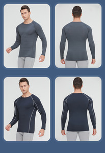 Long Sleeve Gym Tops Training&amp;jogging Man's Tights <strong>Compression</strong> Long Sleeve Men Muscle <strong>Shirt</strong> Men Blank <strong>White</strong> Tight Muscle t <strong>Shirt</strong> - Product Image 5