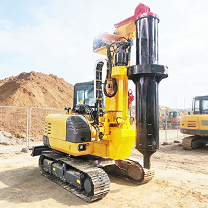 Machine de forage rotative pour pieux, équipement de forage pour fondations, <span class=keywords><strong>mini</strong></span>-foreuse de pieux - Product Image 2