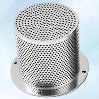 Tubes filtrants en acier inoxydable 201/304/316, simple ou double couche, paniers filtrants, tuyaux de filtration