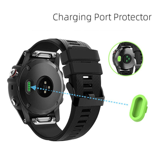 ที่ชาร์จฝาปิดกันฝุ่นฝาครอบเครื่องชาร์จสำหรับ <span class=keywords><strong>Garmin</strong></span> Fenix 5/5S/5X PLUS 7 6/6s/6X Pro venu <span class=keywords><strong>vivoactive</strong></span> 4S/4/3 945 935 245 <span class=keywords><strong>45</strong></span> - Product Image 4