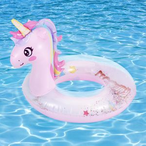 Flotador Inflable de Piscina con Diseño de Dibujos Animados, Anillo de Natación Redondo para Niños, Ideal para Fiestas en la Playa - Product Image 1