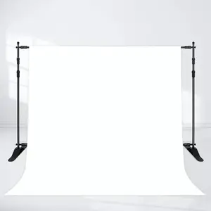 3x3M White Background for Photography Chromakey Green Screen Backdrop Photoshoot Background Video Recording