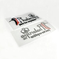 Étiquette thermocollante 3D en PVC pour vêtements, chapeaux, sacs, avec logo en caoutchouc, impression sérigraphique personnalisée, gaufrage, transfert thermique pour vêtements de bain