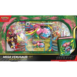 Colección Premium de Pokémon TCG Mega Venusaur, Fabricada en Italia con Material de Papel Resistente - Product Image 5