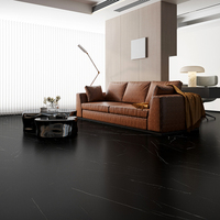 Dalles de pierre frittée en quartz artificiel poli à veines, grand format 900x2700x9mm, haute qualité, pour revêtement de sol