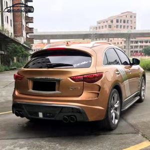 Offre Spéciale personnalisé voiture pare-chocs mise <span class=keywords><strong>à</strong></span> niveau Larte Style pare-chocs avant pare-chocs arrière ABS matériel pour <span class=keywords><strong>Infiniti</strong></span> FX35 FX37 FX50 <span class=keywords><strong>QX70</strong></span> 2013 2015 - Product Image 6