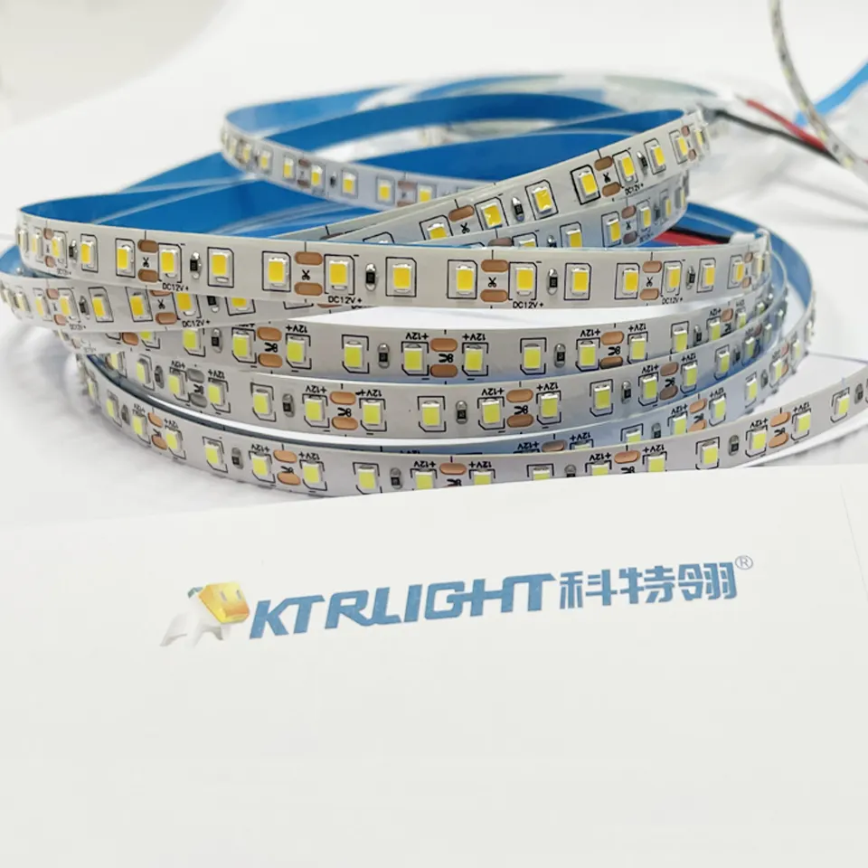 Ktrlight không thấm nước thông minh 24V 12V 5V trắng ấm dẫn dải cho trang trí nội thất LED phòng đêm đèn SMD 2835 Dải LED dải ánh sáng