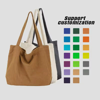 Sacs Cabas Décontractés pour Femmes, Grande Capacité, pour Pique-Nique, Shopping et Voyage, Personnalisables, Réutilisables, avec Poche Intérieure, Sac d'Épaule en Toile