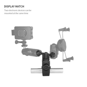 ที่ยึดจอภาพคู่แบบปลดเร็ว Tough-Claw Clip สำหรับจักรยาน มอเตอร์ไซค์ ที่ยึดโทรศัพท์มือถือ ที่วางโทรศัพท์สำหรับกล้อง Gopro/Action Camera - Product Image 1
