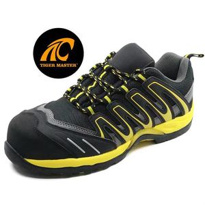 Zapatos de Seguridad Deportivos S1P para Hombre, a la Moda, con Puntera de Composite Antiestática y Anti-Pinchazos, Suela de Goma EVA Antideslizante Resistente al Aceite para Senderismo - Product Image 1