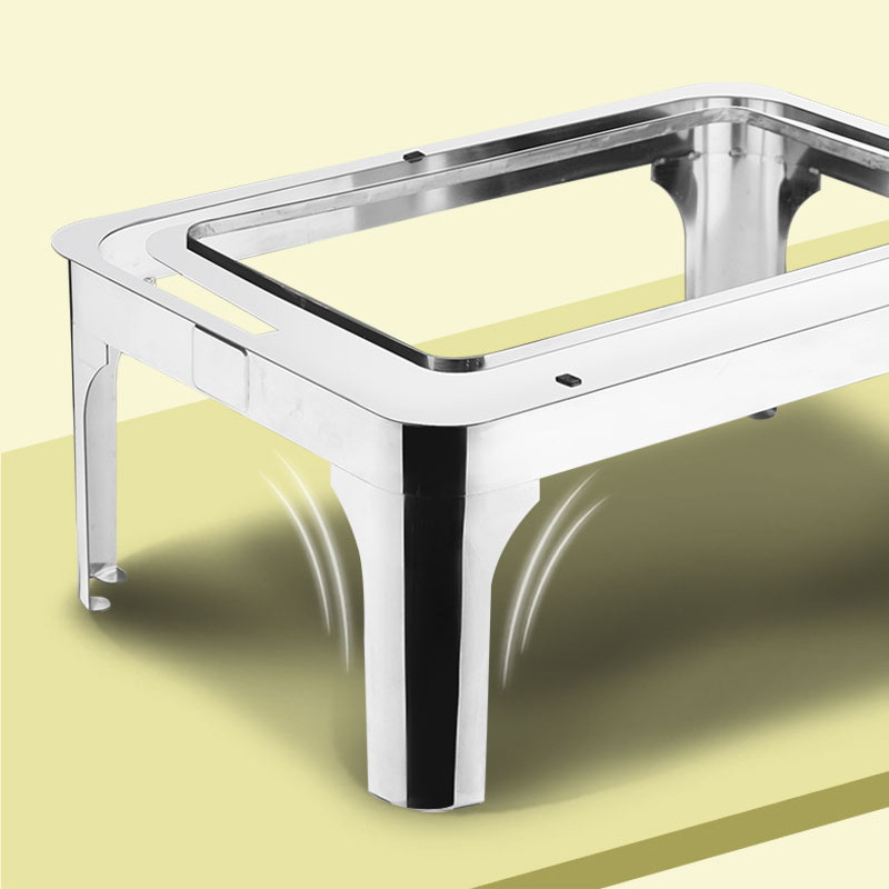 Restaurant luxury Catering Soup Pot Stainless Steel Buffet Food Warmer Hotel Chafing Dish