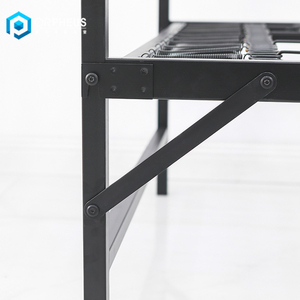 Cắm trại cot có thể gập lại kim loại khung giường 30inch Wire <span class=keywords><strong>Mesh</strong></span> Crib đơn gấp giường thép - Product Image 5