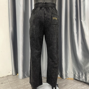 Guangzhou Shangshang ricami personalizzati <span class=keywords><strong>pantaloni</strong></span> della <span class=keywords><strong>tuta</strong></span> larghi pesanti <span class=keywords><strong>pantaloni</strong></span> della <span class=keywords><strong>tuta</strong></span> lavati con acido in pietra - Product Image 2