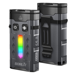 Boruit Ev20 1100 Lumens Có Thể Sạc Lại UV Mini Đèn Pin 365nm EDC Keychain <span class=keywords><strong>Torch</strong></span> - Product Image 1