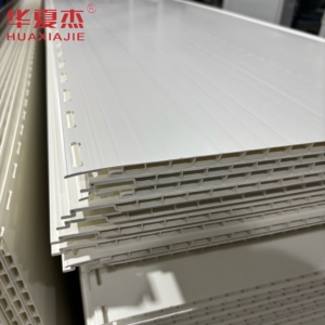 Chất lượng cao PVC <span class=keywords><strong>Panel</strong></span> tường 18inch Chiều rộng PVC trần <span class=keywords><strong>Panel</strong></span> tường PVC không thấm nước cho rửa xe/Lợn trang trại <span class=keywords><strong>Panel</strong></span> tường dễ dàng để làm sạch - Product Image 2
