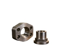 Bride de serrage hydraulique haute pression en acier inoxydable, bride de serrage fendue en acier au carbone pour tuyau en cuivre norme ISO