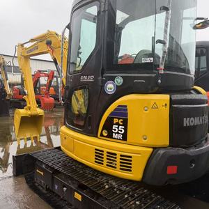 รถขุดตีนตะขาบ Komatsu PC55MR มือสอง เครื่องยนต์เดิม ขนาดกะทัดรัด เหมาะสำหรับงานสวนและงานเทศบาล สภาพดี พร้อมส่งออก - Product Image 4
