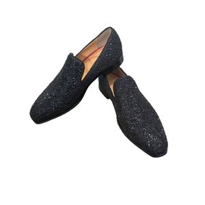 Men Shoes British Leather Shoes Pointed Tip Breathable Lace up High Handmade Red-soled Casual Men Business Dress Leather Shoes - Product Image 6