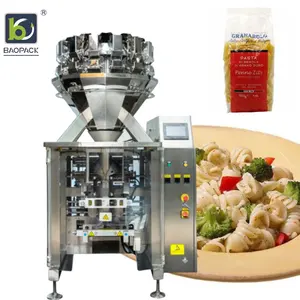 Nhỏ Dọc Tự Động Mì Ống Macaroni Nhựa 200G 500G 1000G 2000G Gói Máy Đóng Gói Với Giá Thấp