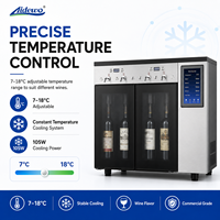 Distributeur de vin intelligent IoT SC-4C, électrique, pour la maison, 4 bouteilles, acier inoxydable, paiement par QR code, télécommande, bar d'hôtel, contrôlé par application