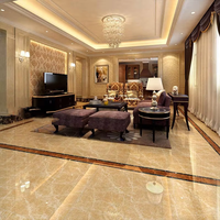 Guangdong 800x800 Salon Vert Plein Carreaux de Céramique Simple Moderne Marbre Plancher Antidérapant Poli Grande Dalle Pierre