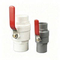 Vente directe usine : Robinet de robinetterie unidirectionnel en PVC, diamètre 20 mm, garantie 3 ans